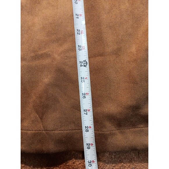 Frye Men's Faux Suede‎ Shirt Jacket, Shacket, SNAP Closure, Toffee Nwt XL - Picture 10 of 11